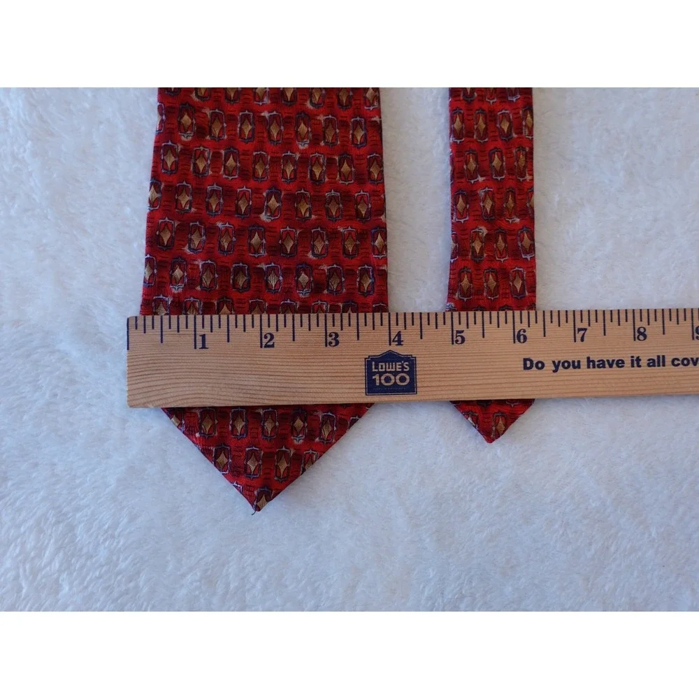 Jerry Garcia 2003 Sun Movement Collection 34 Neck Tie 100% Silk Vtg Dead‎ Red